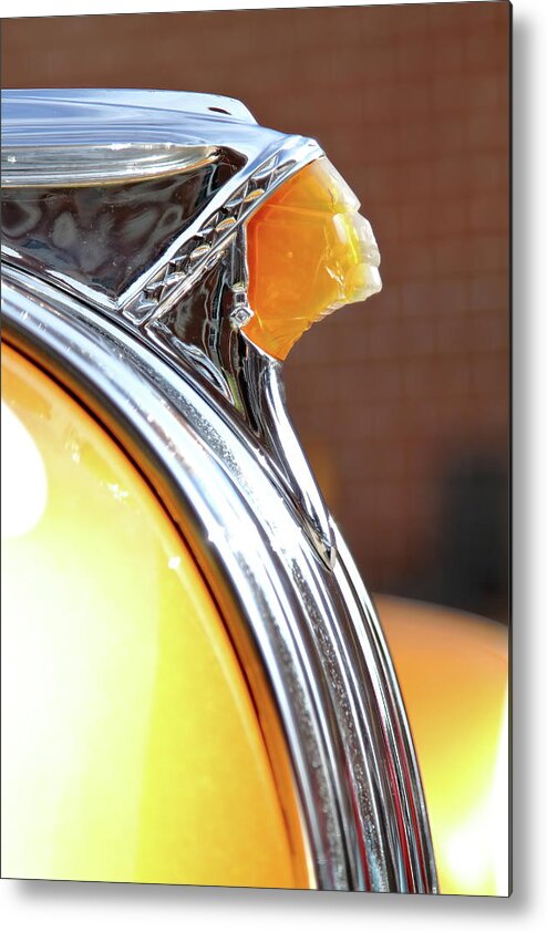 Pontiac Metal Print featuring the photograph Golden Chief by Lens Art Photography By Larry Trager