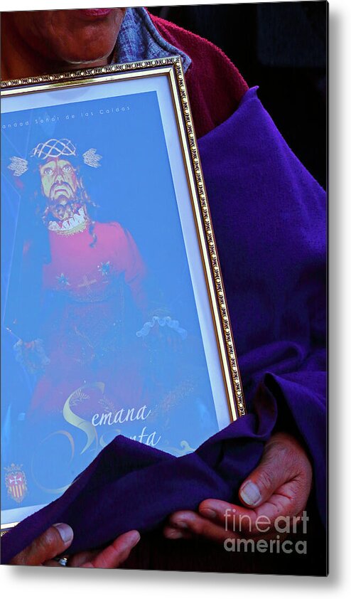 Jesus Metal Print featuring the photograph Good Friday Devotion by James Brunker
