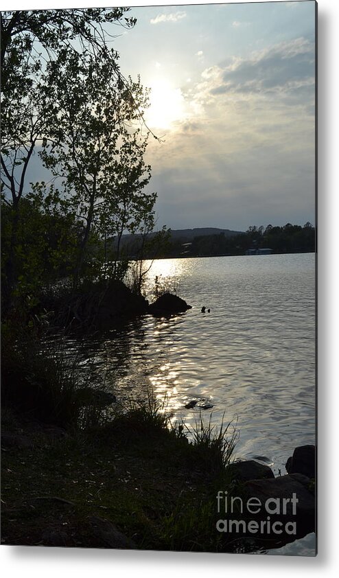 Texas State Park Photography Metal Print featuring the photograph Inks Lake Park Sunset by Expressions By Stephanie
