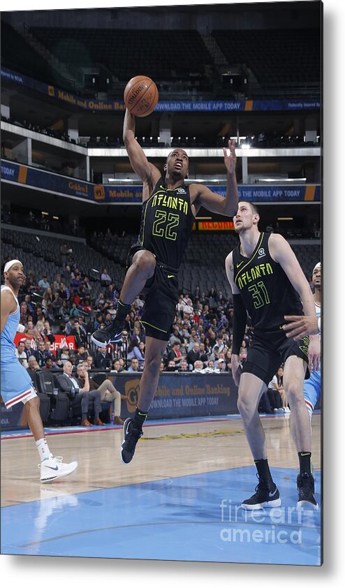 Nba Pro Basketball Metal Print featuring the photograph Isaiah Taylor by Rocky Widner