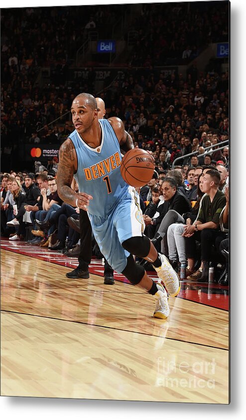 Jameer Nelson Metal Print featuring the photograph Jameer Nelson by Ron Turenne