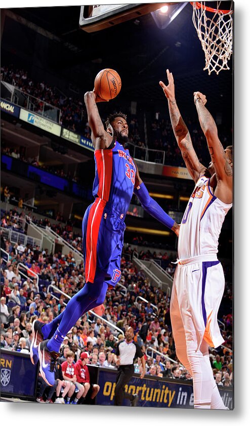 James Ennis Iii Metal Print featuring the photograph James Ennis by Barry Gossage