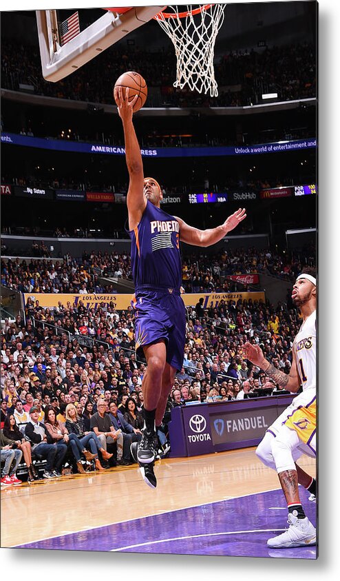 Nba Pro Basketball Metal Print featuring the photograph Jared Dudley by Andrew D. Bernstein