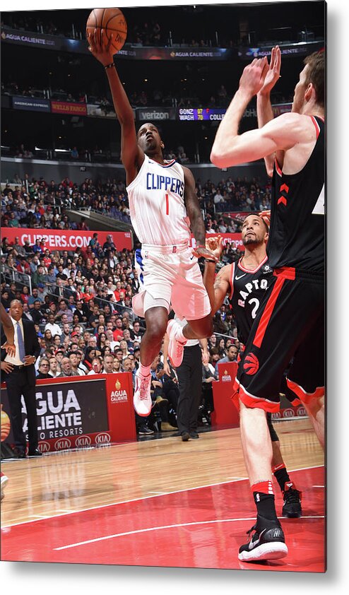 Nba Pro Basketball Metal Print featuring the photograph Jawun Evans by Andrew D. Bernstein