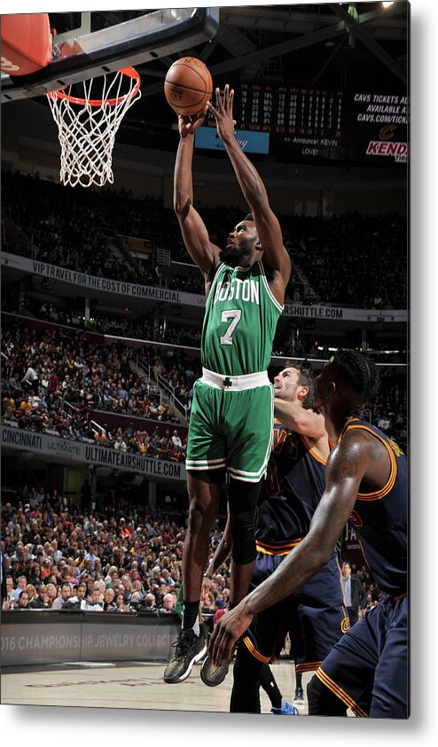 Nba Pro Basketball Metal Print featuring the photograph Jaylen Brown by David Liam Kyle