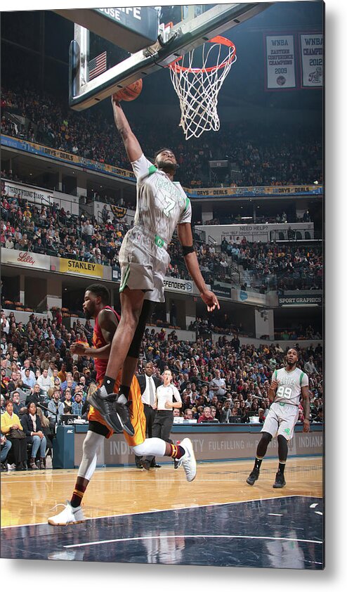 Nba Pro Basketball Metal Print featuring the photograph Jaylen Brown by Ron Hoskins