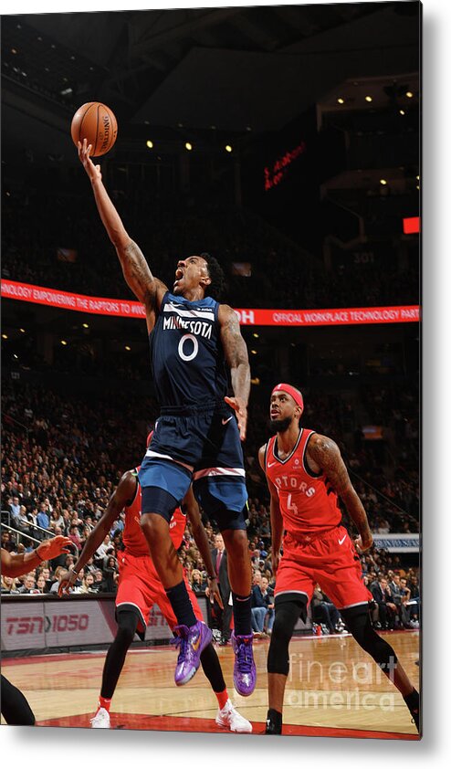 Jeff Teague Metal Print featuring the photograph Jeff Teague by Ron Turenne