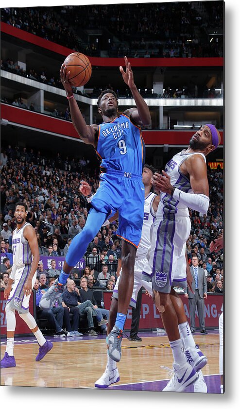 Nba Pro Basketball Metal Print featuring the photograph Jerami Grant by Rocky Widner