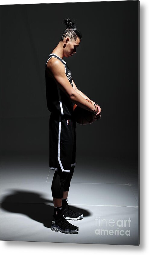 Media Day Metal Print featuring the photograph Jeremy Lin by Nathaniel S. Butler