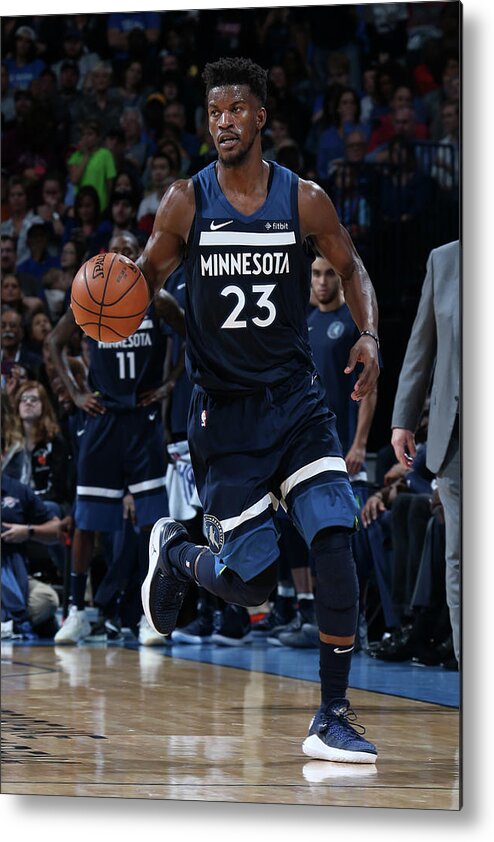 Jimmy Butler Metal Print featuring the photograph Jimmy Butler by Layne Murdoch