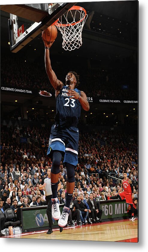 Jimmy Butler Metal Print featuring the photograph Jimmy Butler by Ron Turenne