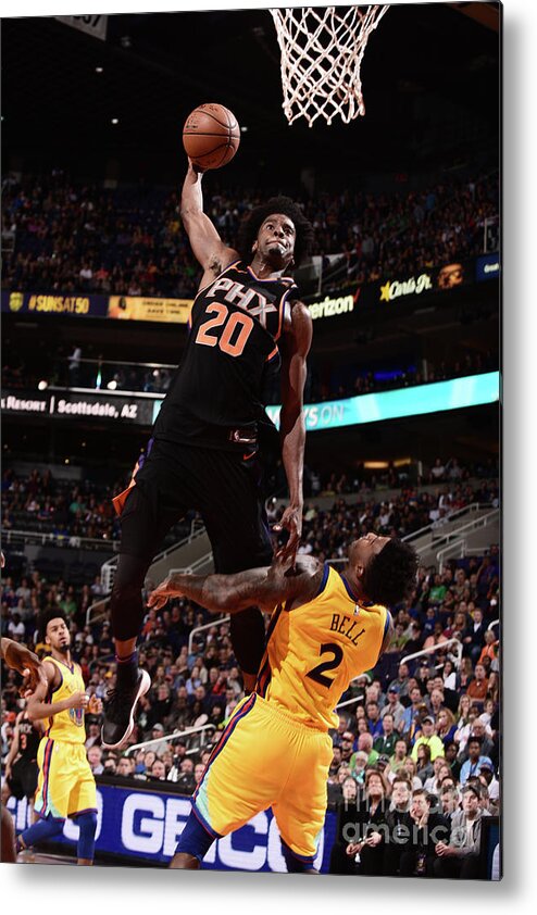 Sports Ball Metal Print featuring the photograph Josh Jackson by Michael Gonzales