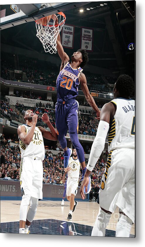 Nba Pro Basketball Metal Print featuring the photograph Josh Jackson by Ron Hoskins