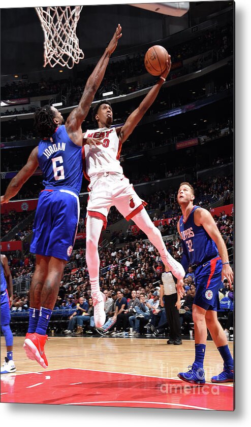 Josh Richardson Metal Print featuring the photograph Josh Richardson by Andrew D. Bernstein