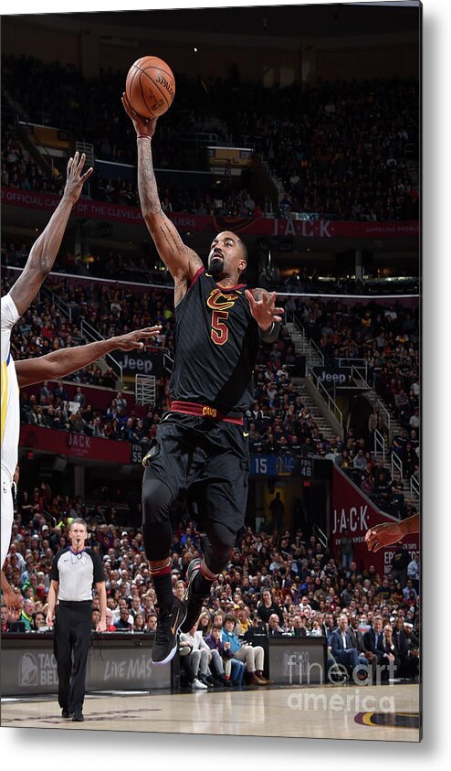 Jr Smith Metal Print featuring the photograph J.r. Smith by David Liam Kyle