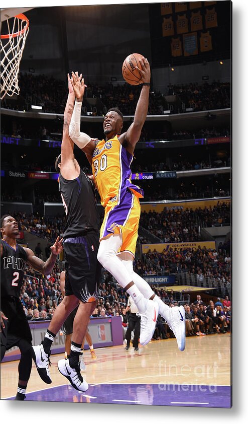 Nba Pro Basketball Metal Print featuring the photograph Julius Randle by Andrew D. Bernstein