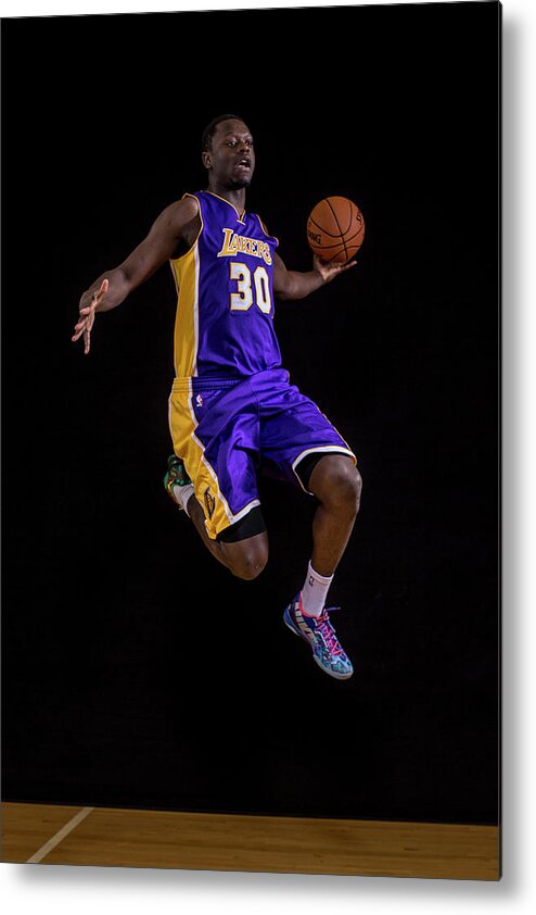 Nba Pro Basketball Metal Print featuring the photograph Julius Randle by Nick Laham