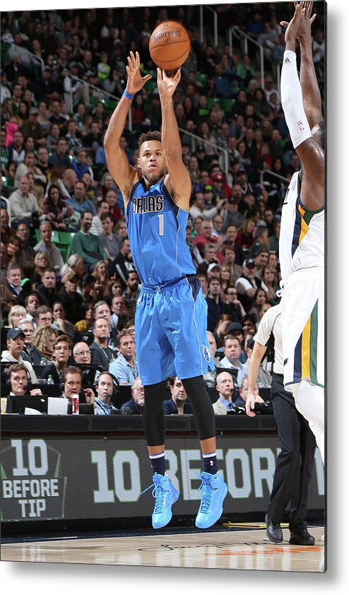 Nba Pro Basketball Metal Print featuring the photograph Justin Anderson by Melissa Majchrzak