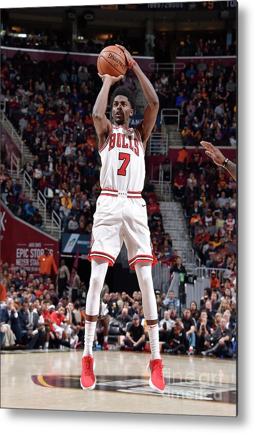 Nba Pro Basketball Metal Print featuring the photograph Justin Holiday by David Liam Kyle