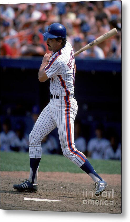 1980-1989 Metal Print featuring the photograph Keith Hernandez by Rich Pilling