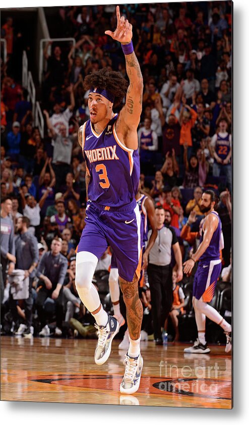 Kelly Oubre Jr Metal Print featuring the photograph Kelly Oubre by Barry Gossage
