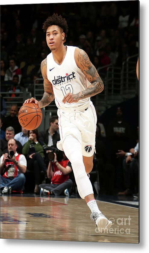 Nba Pro Basketball Metal Print featuring the photograph Kelly Oubre by Ned Dishman