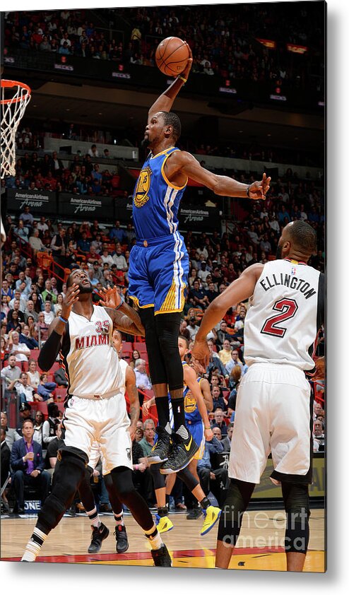Kevin Durant Metal Print featuring the photograph Kevin Durant by David Dow