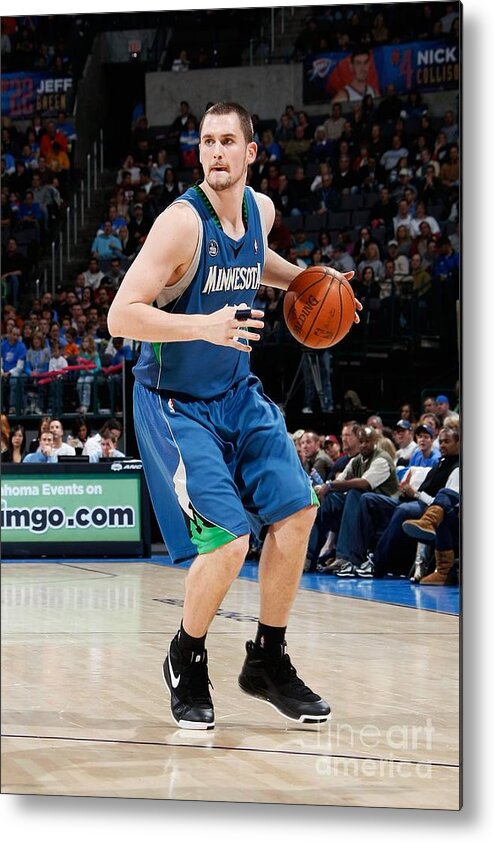 Nba Pro Basketball Metal Print featuring the photograph Kevin Love by Layne Murdoch