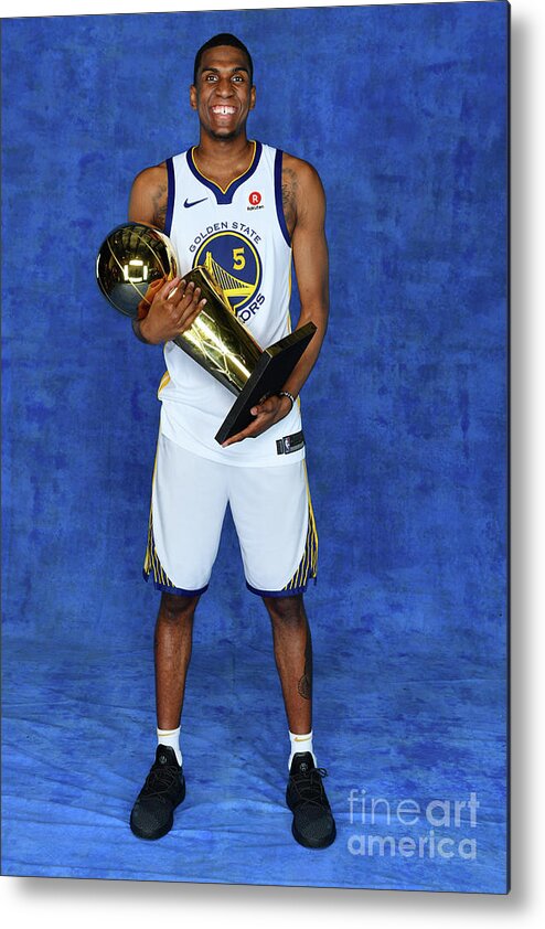 Kevon Looney Metal Print featuring the photograph Kevon Looney by Jesse D. Garrabrant