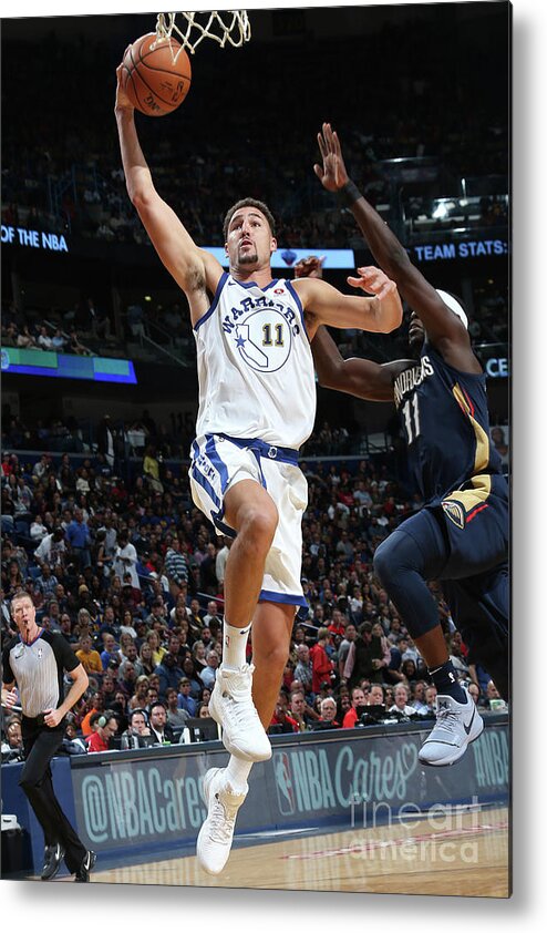 Klay Thompson Metal Print featuring the photograph Klay Thompson by Layne Murdoch