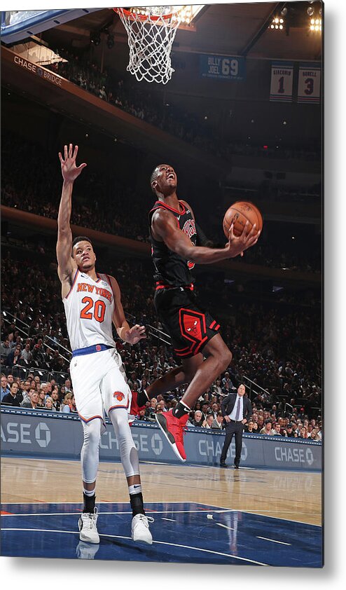 Chicago Bulls Metal Print featuring the photograph Kris Dunn by Nathaniel S. Butler