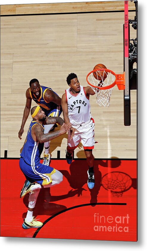 Kyle Lowry Metal Print featuring the photograph Kyle Lowry by Mark Blinch