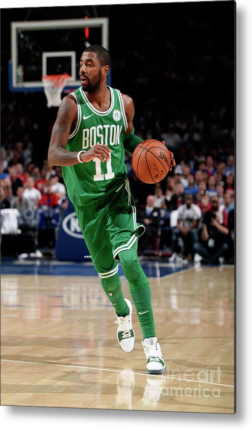 Nba Pro Basketball Metal Print featuring the photograph Kyrie Irving by David Dow