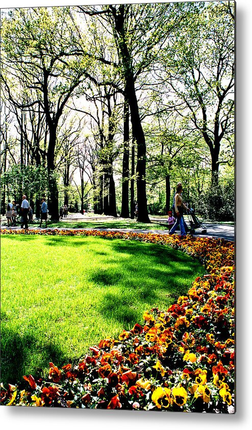 Lazienki Metal Print featuring the photograph Lazienki Park In Warsaw, Poland 18 by John Siest