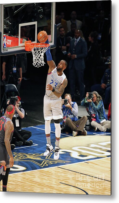 Lebron James Metal Print featuring the photograph Lebron James by Bruce Yeung