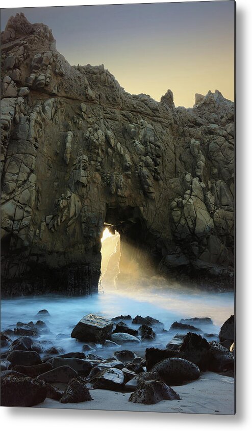 Big Sur Metal Print featuring the photograph Light of My Life by Laurie Search