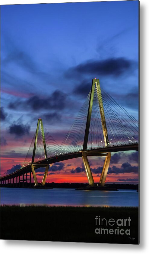Charleston Metal Print featuring the photograph Lighting It Up by Jennifer White