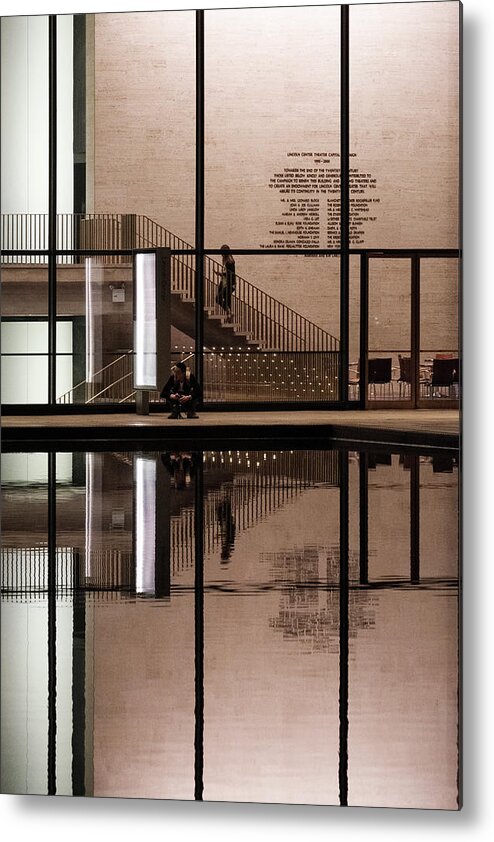 New York Metal Print featuring the photograph Lincoln Center #3 by Alberto Zanoni