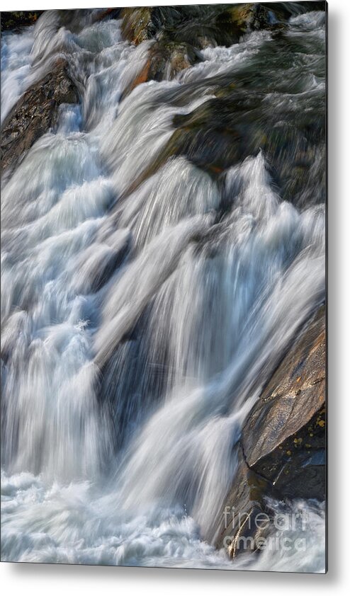 Tennessee Metal Print featuring the photograph Little River Rapids 2 by Phil Perkins