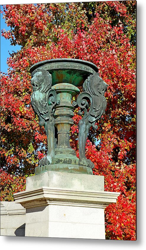 Lovejoy Metal Print featuring the photograph Lovejoy Monument Study 3 by Robert Meyers-Lussier