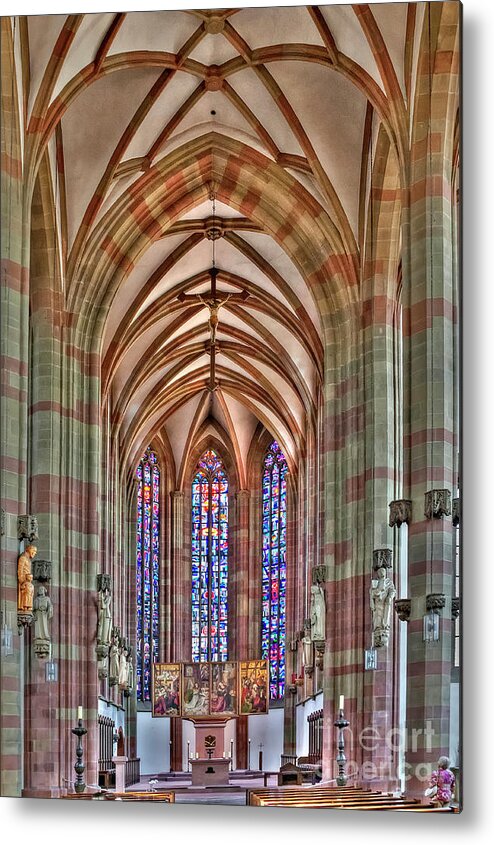 Germany Metal Print featuring the photograph Marienkapelle - Wurzburg Germany by Paolo Signorini