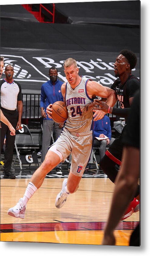 Mason Plumlee Metal Print featuring the photograph Mason Plumlee by Issac Baldizon