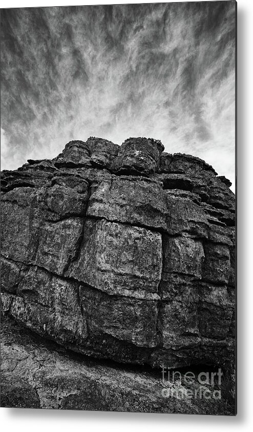 Granite Metal Print featuring the photograph Mass by Russell Brown