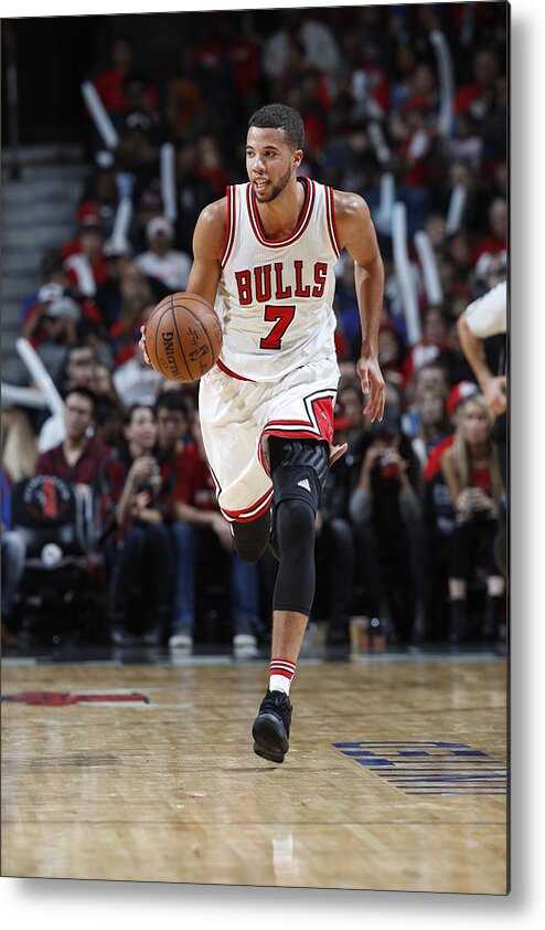 Number 7 Metal Print featuring the photograph Michael Carter-williams by Joe Robbins