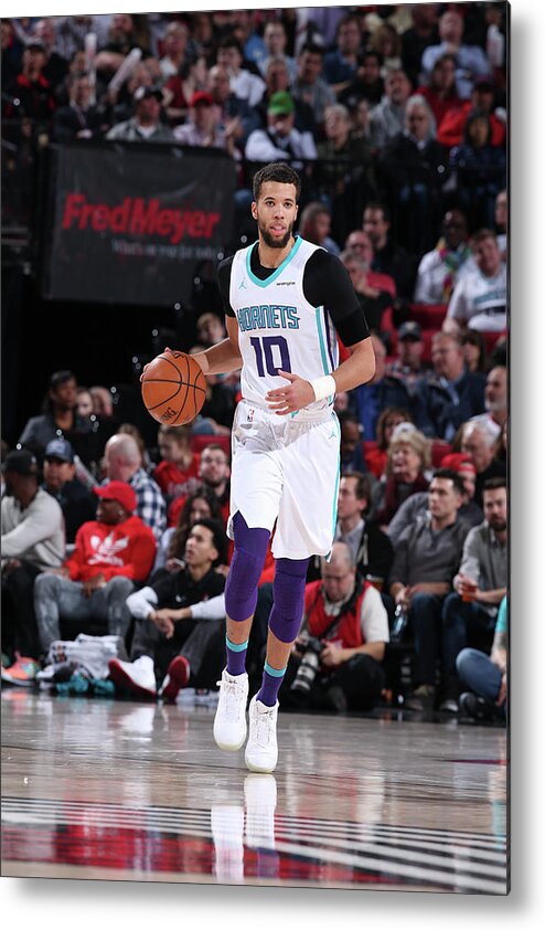 Nba Pro Basketball Metal Print featuring the photograph Michael Carter-williams by Sam Forencich