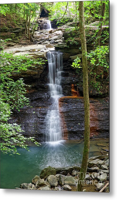 Falls Metal Print featuring the photograph Middle Fork Falls 6 by Phil Perkins