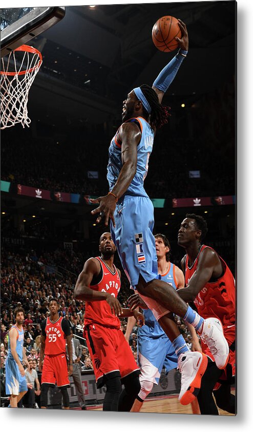Montrezl Harrell Metal Print featuring the photograph Montrezl Harrell by Ron Turenne