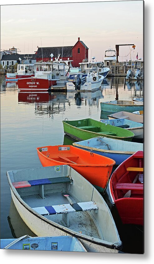 Rockport Metal Print featuring the photograph Motif #1 Rockport MA by Toby McGuire