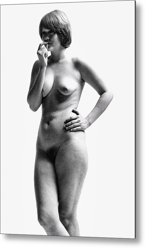 Nude Metal Print featuring the photograph Nude II by David Patterson