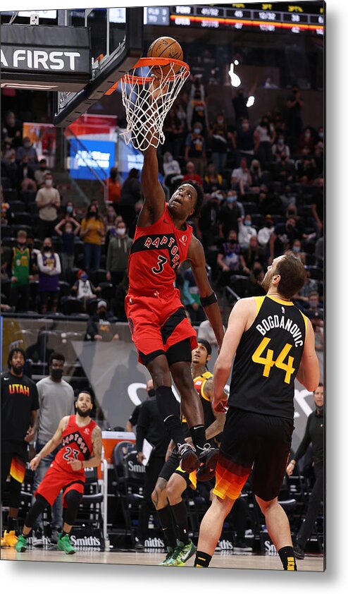 Og Anunoby Metal Print featuring the photograph Og Anunoby by Melissa Majchrzak